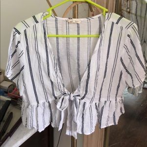 Pacsun LA hearts cropped top